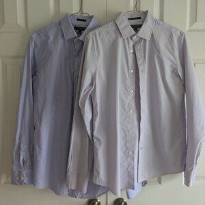 Lot of 2 Bananna Republic Men's Shirts size S, Grant fit and Slim Fit